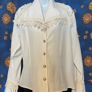 Le Chateau vintage 90s blouse